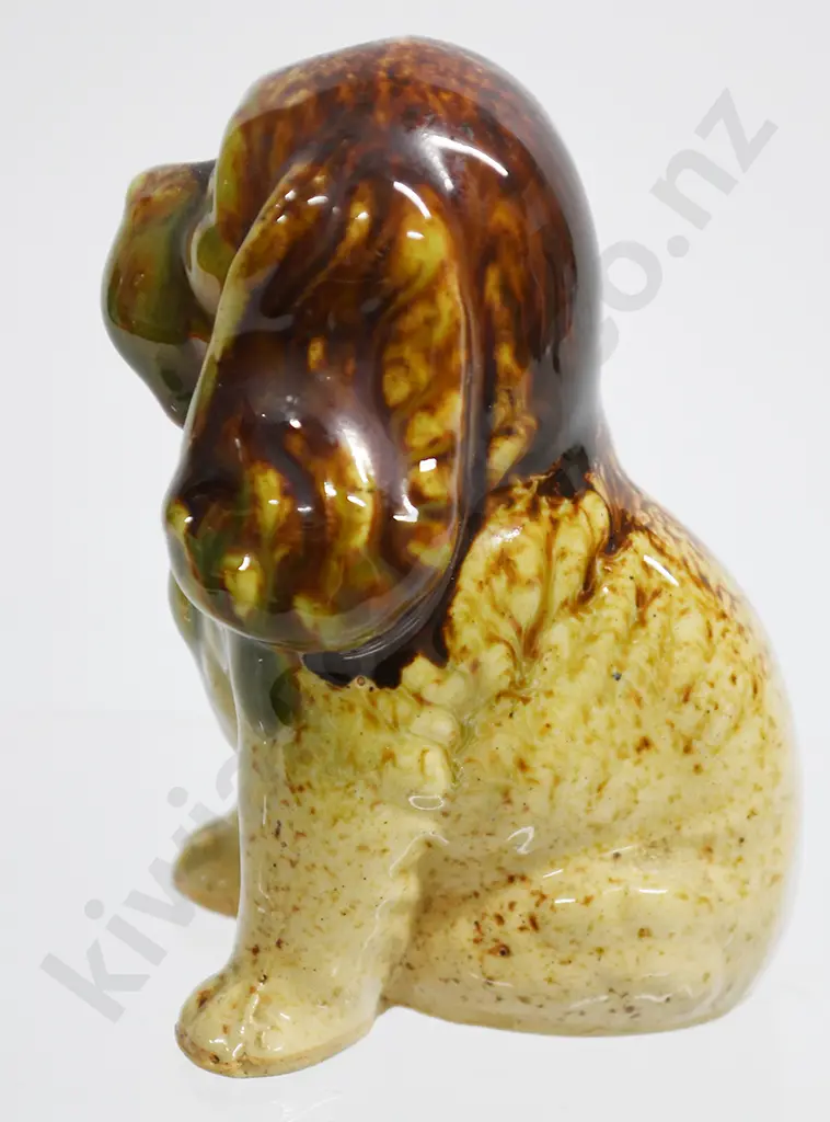 GRUPP SPRING CREEK STUDIO POTTERY SPANIEL Image 1++