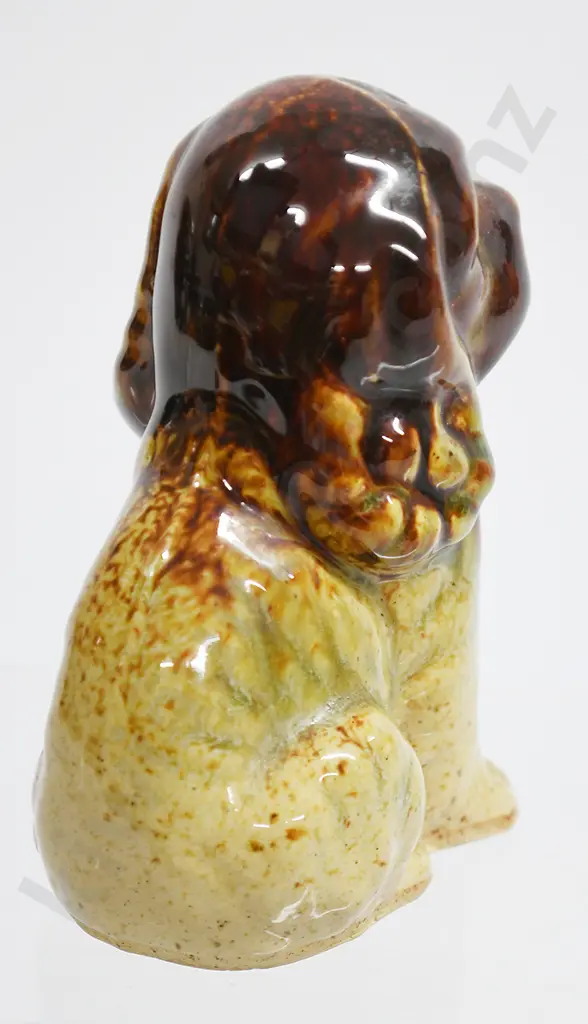 GRUPP SPRING CREEK STUDIO POTTERY SPANIEL Image 1++