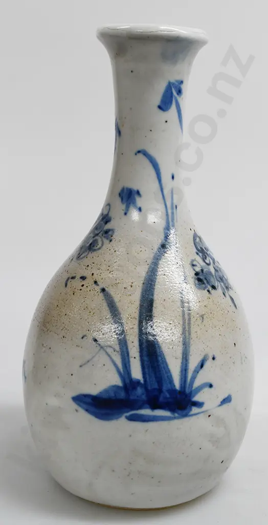 PAUL FISHER JAPANESE INSPIRED NZ POTTERY VASE Image 1++