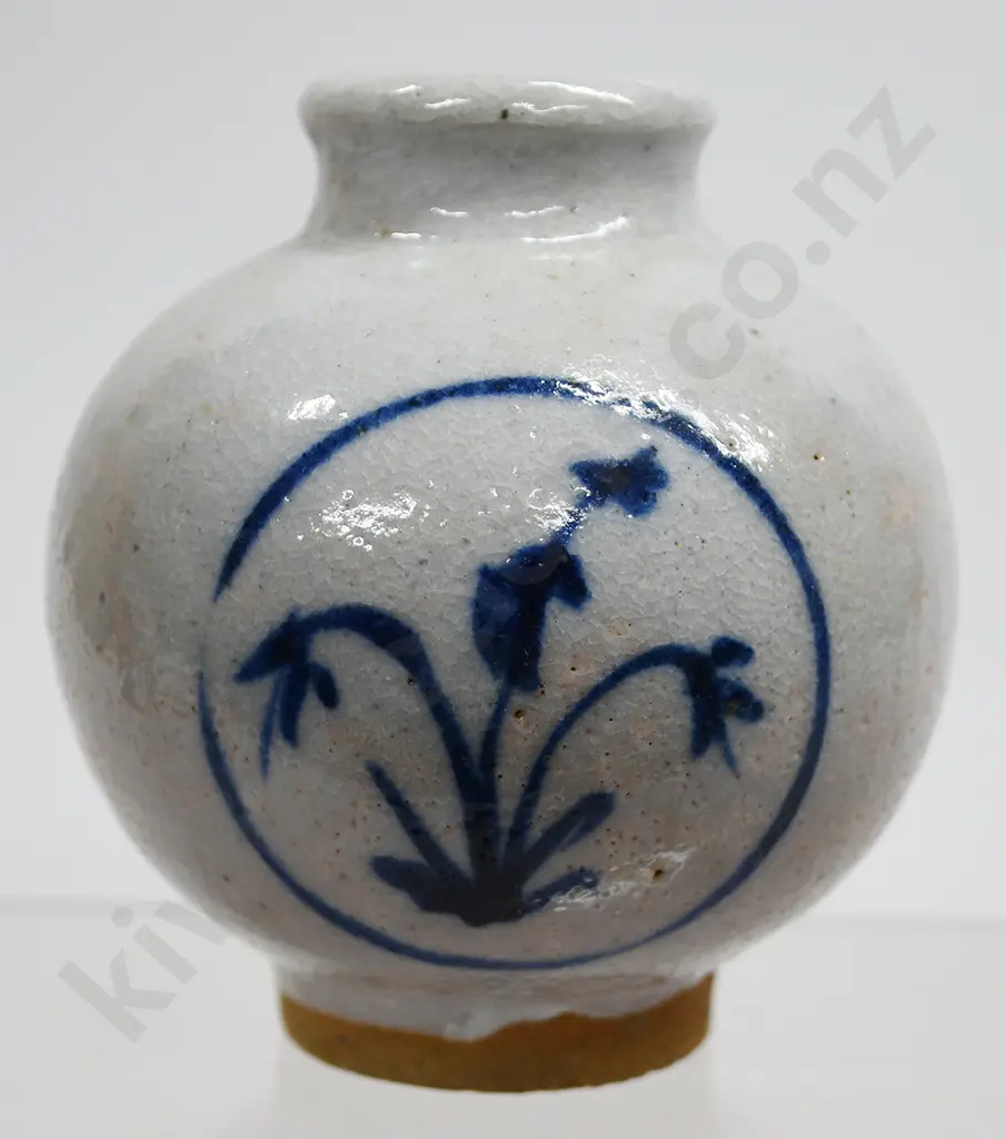 PAUL FISHER JAPANESE INSPIRED NZ POTTERY VASE Image 1++