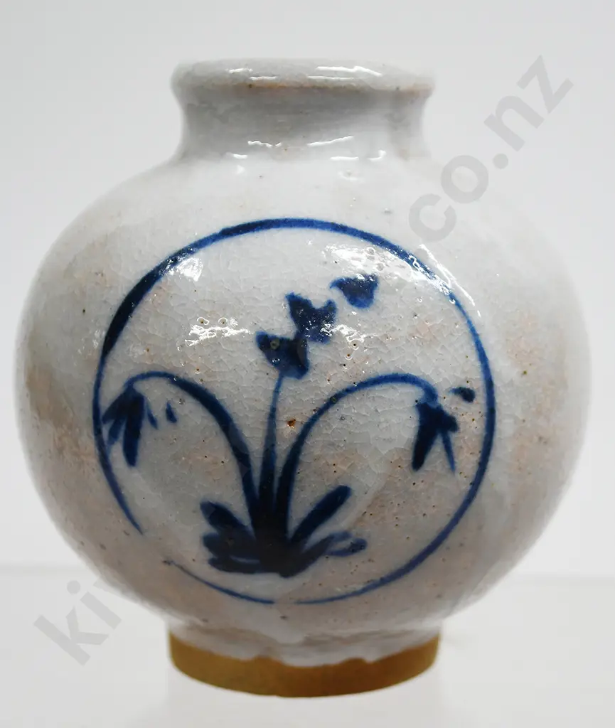 PAUL FISHER JAPANESE INSPIRED NZ POTTERY VASE Image 1++