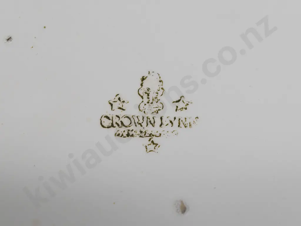 CROWN LYNN WAVES FLOAT BOWL NUMBER 66 Image 1++