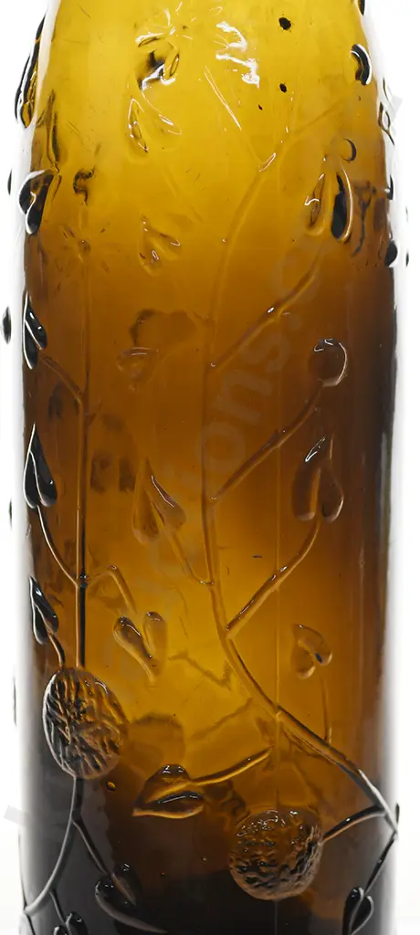 ROSE & CO BLACK GLASS CORDIAL LARGE SIZE Image 1++