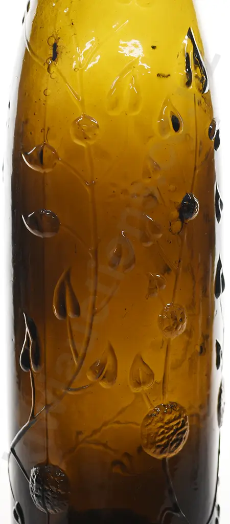 ROSE & CO BLACK GLASS CORDIAL LARGE SIZE Image 1++