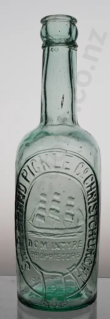 McINTYRE SHIP BRAND PICKLE CO CHRISTCHURCH SAUCE Image 1++