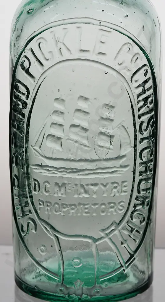 McINTYRE SHIP BRAND PICKLE CO CHRISTCHURCH SAUCE Image 1++