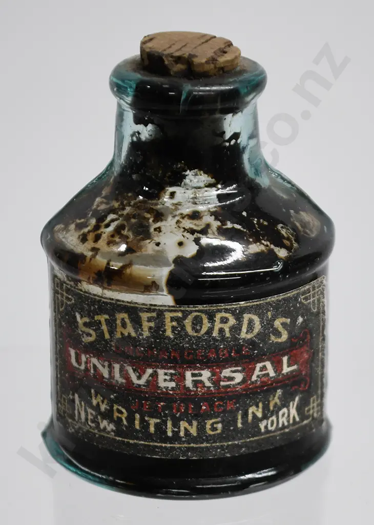STAFFORD'S UNIVERSAL WRITING INK BOTTLE Image 1++