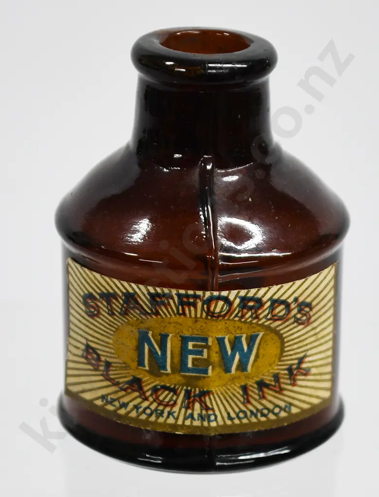 STAFFORD'S NEW BLACK INK BOTTLE Image 1++