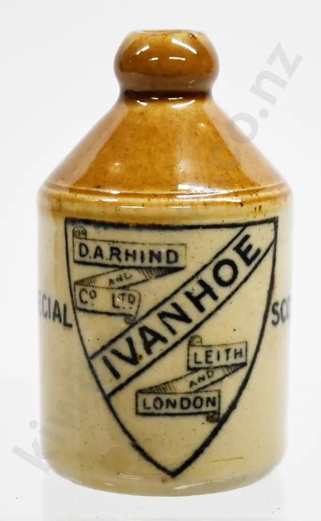 IVANHOE MINIATURE STONEWARE JAR Image 1++