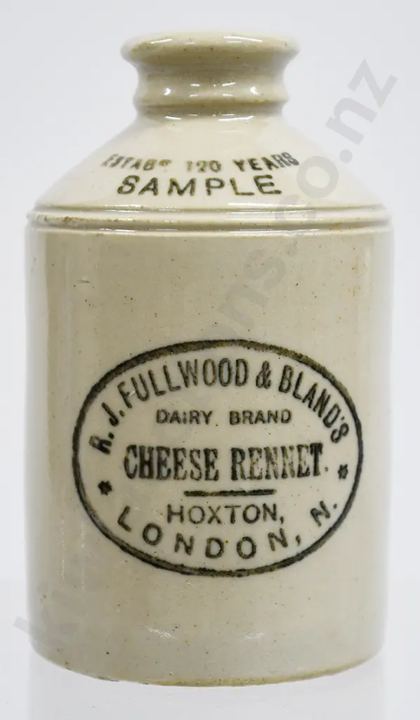 FULLWOOD ANNATTO SAMPLE STONEWARE JAR Image 1++