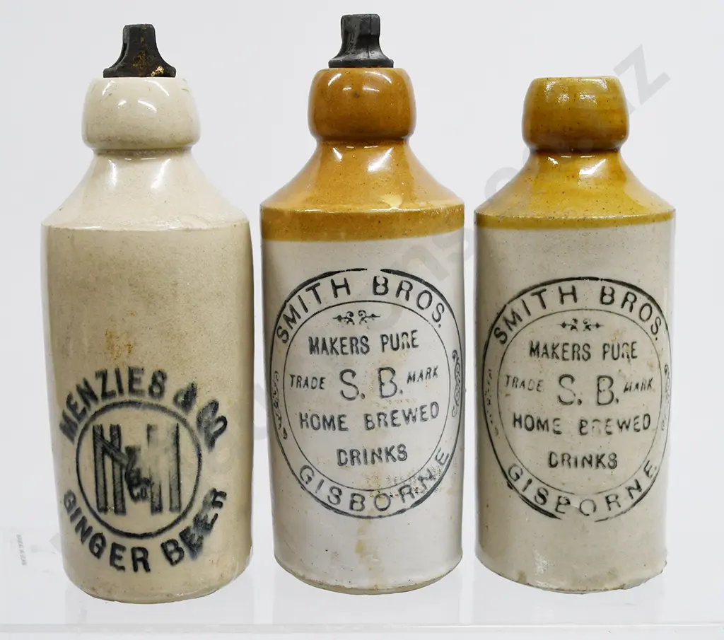 MENZIES, SMITH BROS GINGER BEERS Image 1++