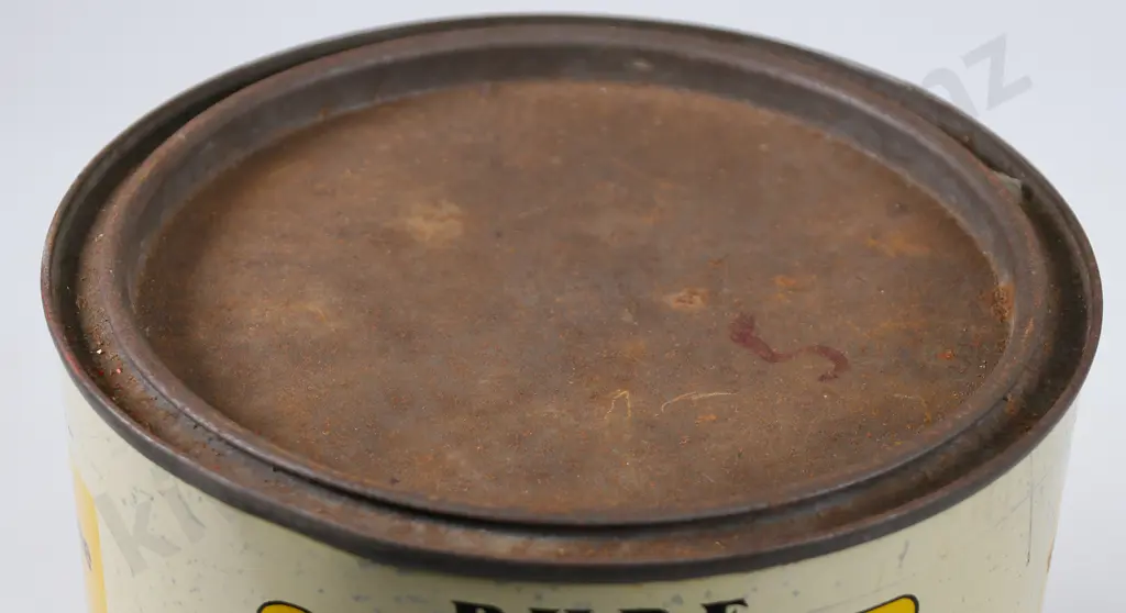 QUEEN BEE BRAND HONEY TIN Image 1++
