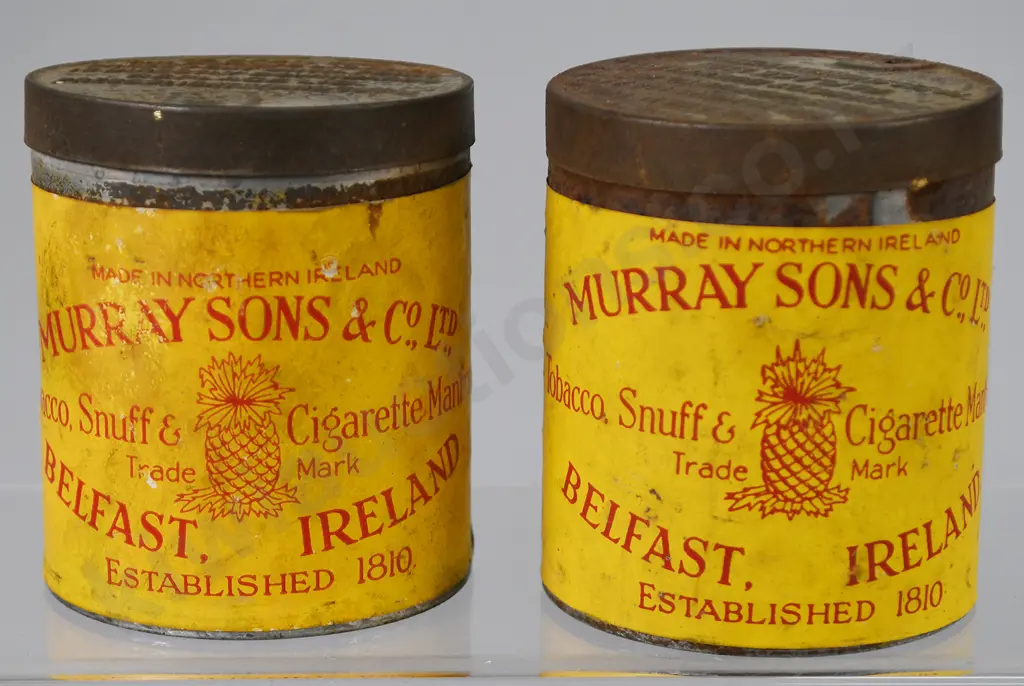 CAMERON'S, MURRAYS TOBACCO TINS Image 1++