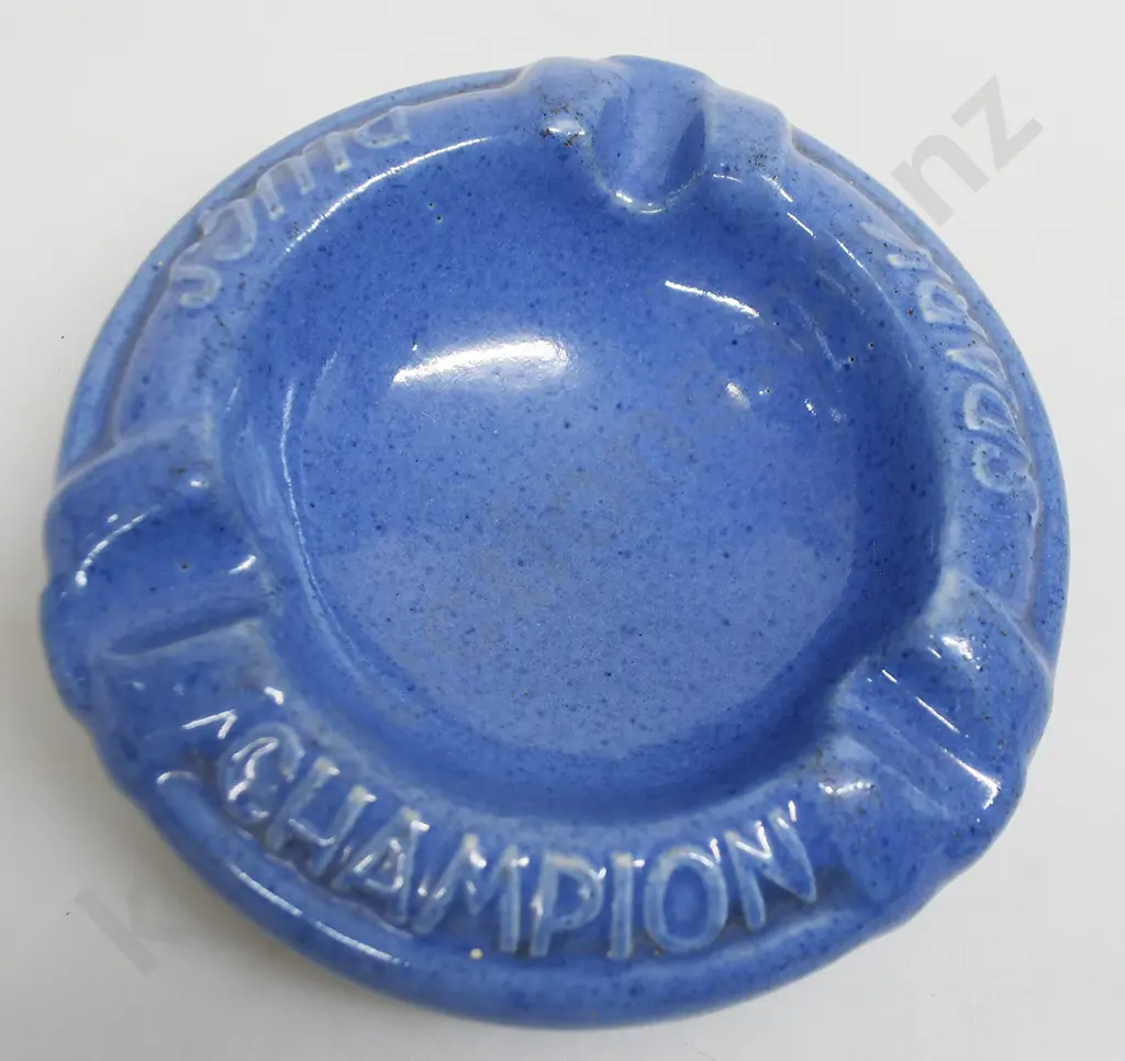 ADVERTISING ASHTRAYS, NEECO, CHAMPION SPARK PLUGS Image 1++