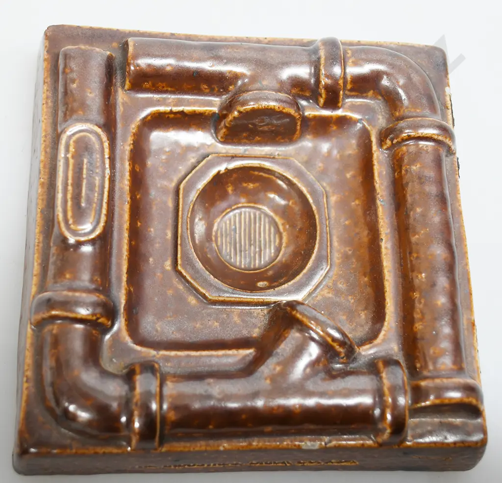 THE INDUSTRIAL BRICK CO LTD ADVERTISING PIPE ASHTRAY Image 1++
