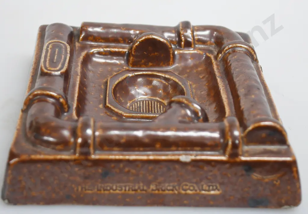 THE INDUSTRIAL BRICK CO LTD ADVERTISING PIPE ASHTRAY Image 1++
