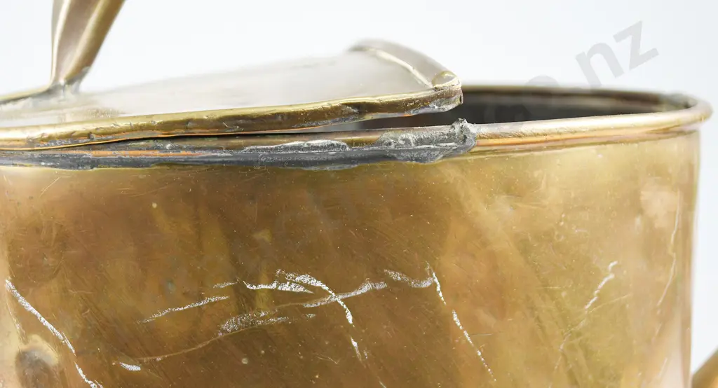 VINTAGE BRASS WATERING CAN Image 1++