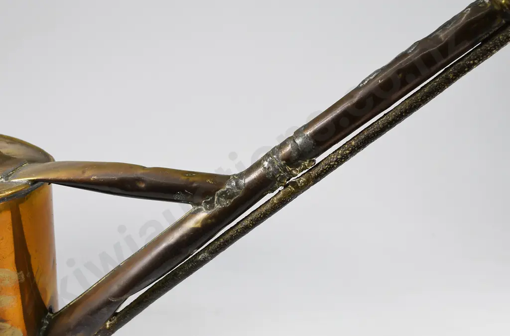 VINTAGE BRASS WATERING CAN Image 1++