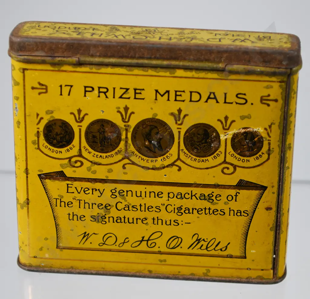 ASSORTED TOBACCO & RAZOR TINS Image 1++