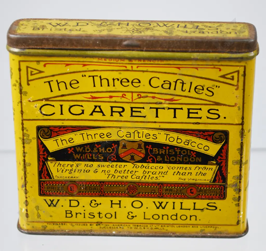 ASSORTED TOBACCO & RAZOR TINS Image 1++