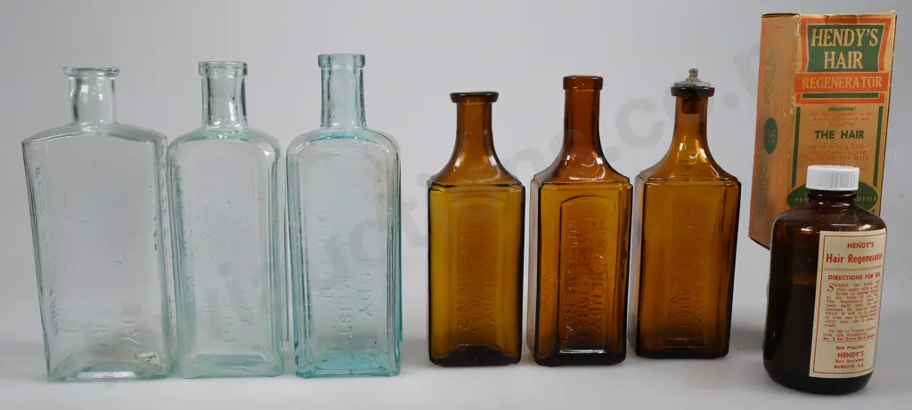 COLLECTION OF HENDY DUNEDIN BOTTLES Image 1++