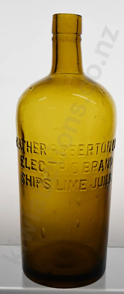 ROBERTON AUCKLAND SHIPS LIME JUICE Image 1++