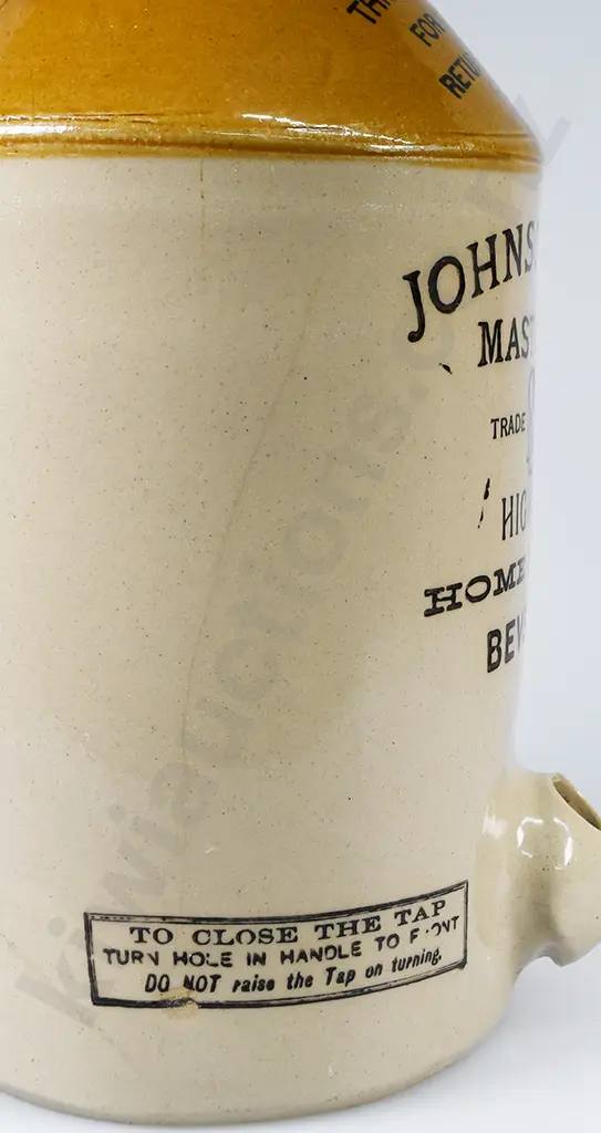 JOHNSON BROS MASTERTON STONE JAR Image 1++