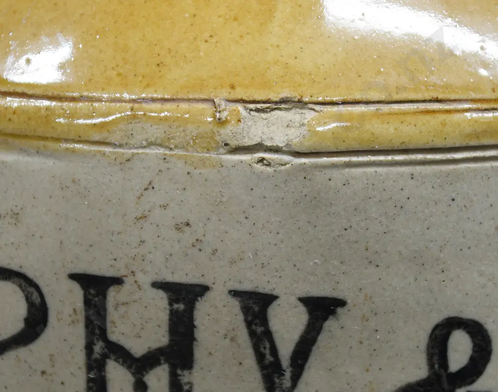 MURPHY NEW PLYMOUTH STONE JAR Image 1++