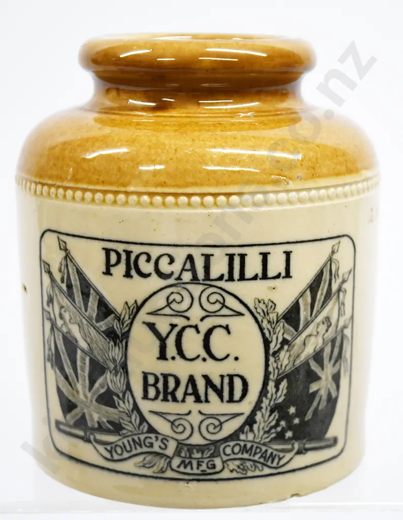 YCC PICCALILLI STONEWARE POT Image 1++