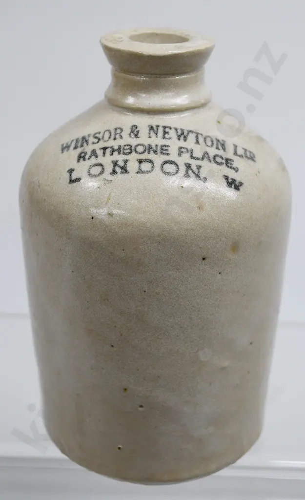 WINDOR & NEWTON LTD STONE JAR Image 1++