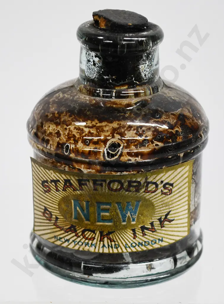 STAFFORD' S LABELLED INK BOTTLE Image 1++