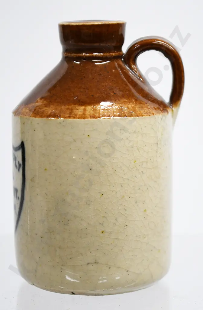 DAIRY SUPPLY MINIATURE STONEWARE JAR Image 1++