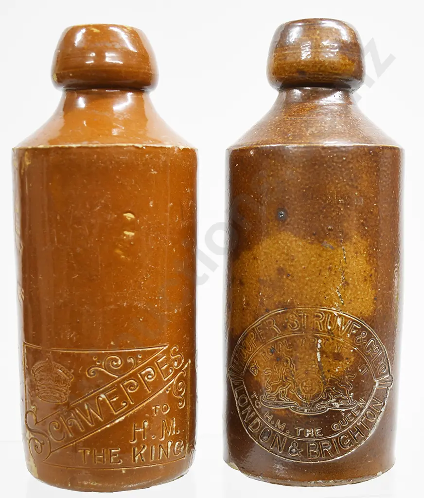SCHWEPPES,HOOPER STRUVF IMPRESSED GINGER BEERS Image 1++