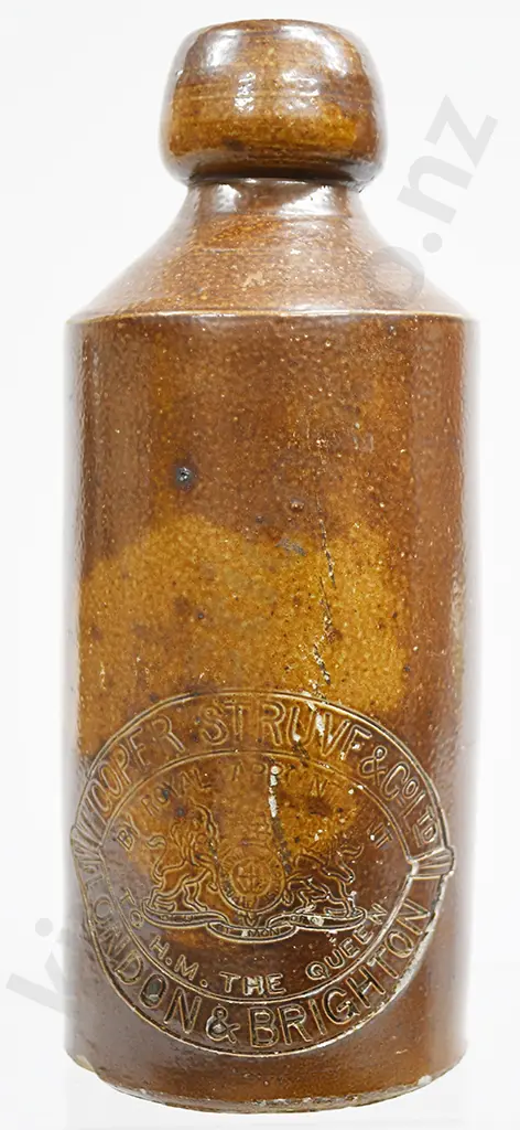 SCHWEPPES,HOOPER STRUVF IMPRESSED GINGER BEERS Image 1++