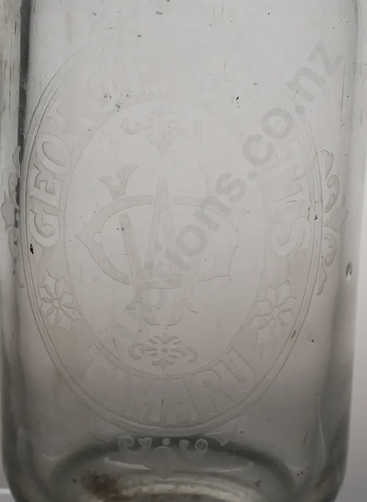 2 GEORGE WATTS TIMARU SODA SYPHONS Image 1++