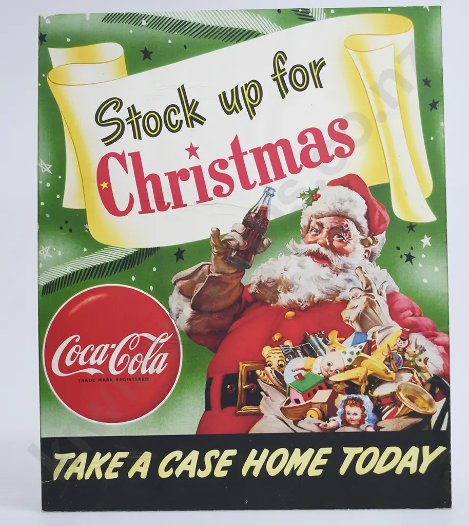 SHOW CARD COCA_COLA CHRISTMAS Image 1++
