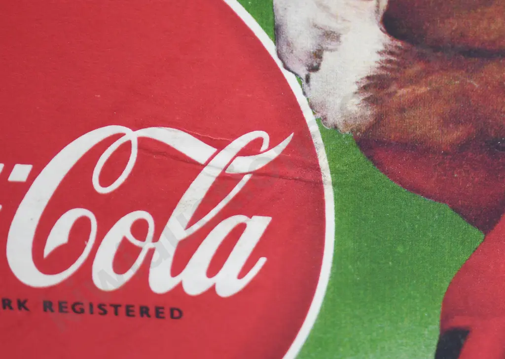 SHOW CARD COCA_COLA CHRISTMAS Image 1++