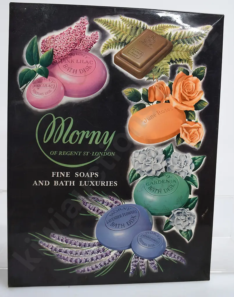 SHOW CARDS, SILVIKRIN HAIR LOTION, MORNY OF REGENT ST LONDON SOAPS Image 1++
