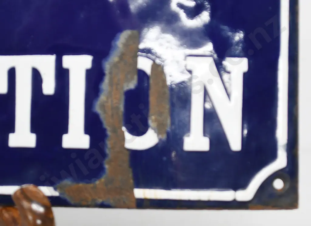 FRENCH ENAMEL SIGN Image 1++