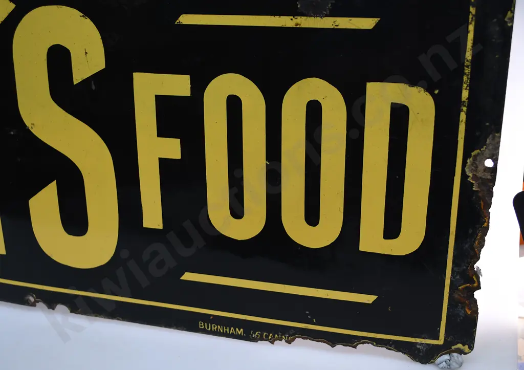 MELLINS FOOD ENAMEL SIGN Image 1++