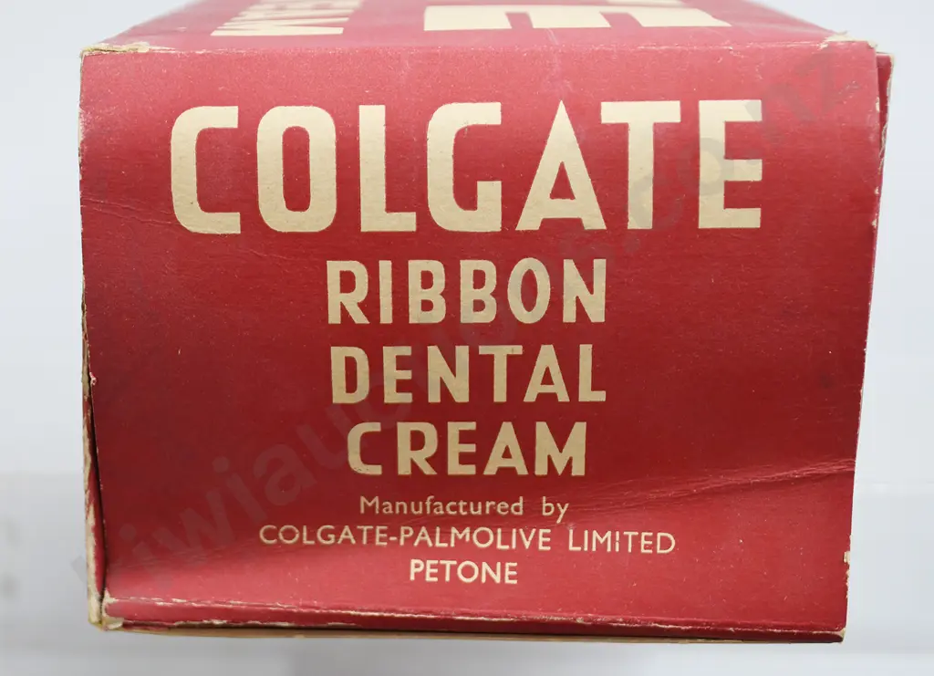 COLGATE RIBBON DENTAL CREME SHOP DISPLAY BOX Image 1++