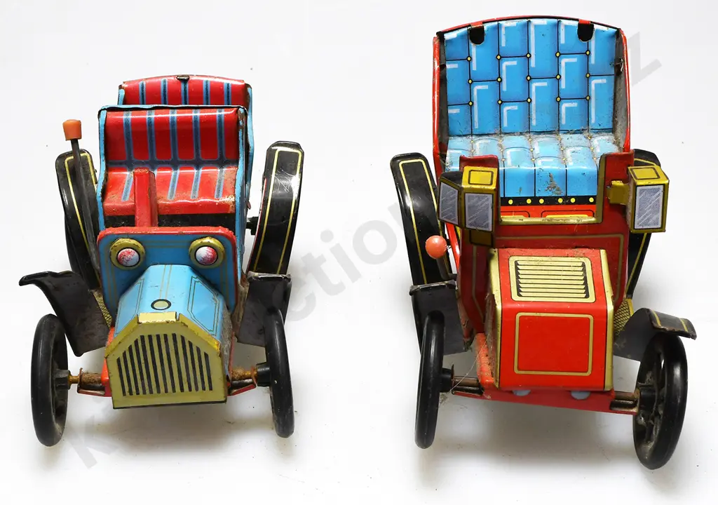 MADE IN JAPAN TINPLATE MODERN TOYS MODELS VETERAN CARS Image 1++