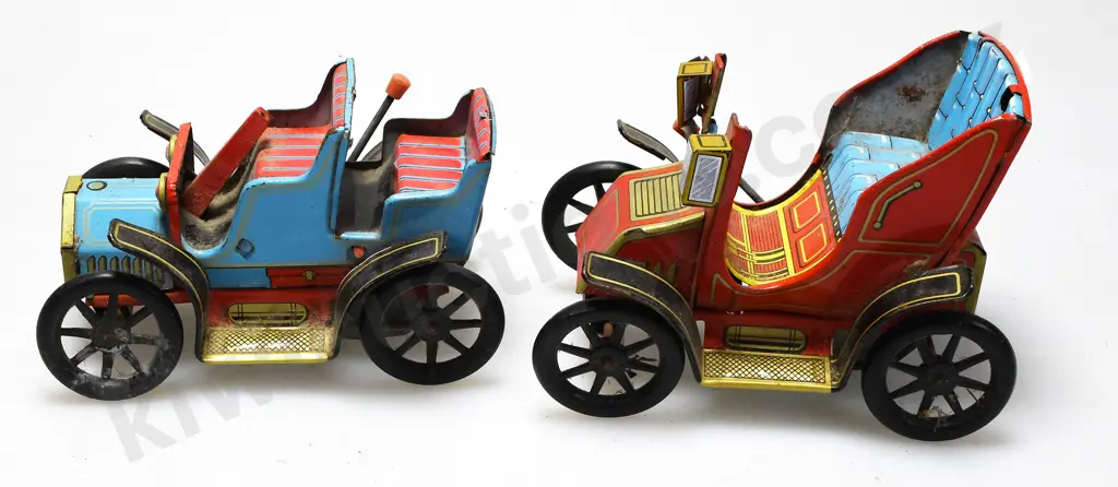 MADE IN JAPAN TINPLATE MODERN TOYS MODELS VETERAN CARS Image 1++