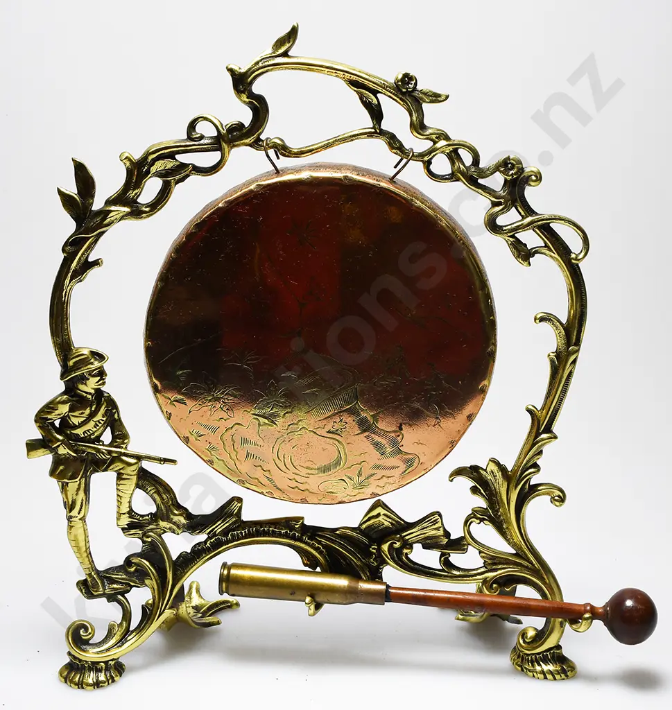 BOER WAR COMMERORATIVE DINNER GONG Image 1++