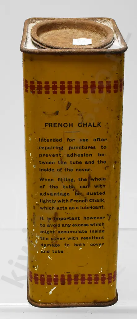 DUNLOP FRENCH CHALK TIN Image 1++
