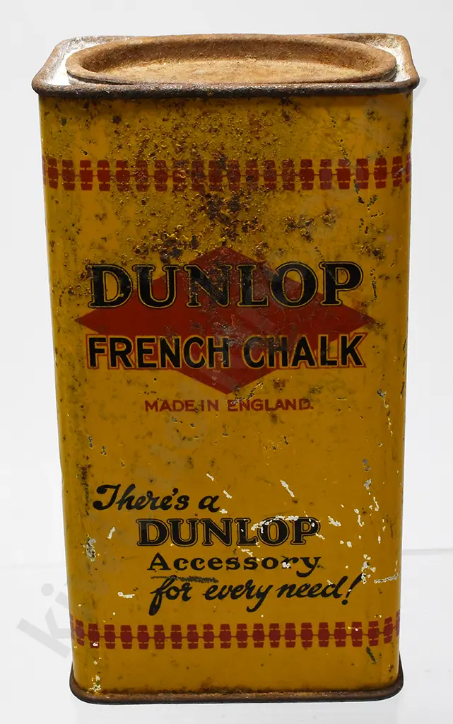 DUNLOP FRENCH CHALK TIN Image 1++
