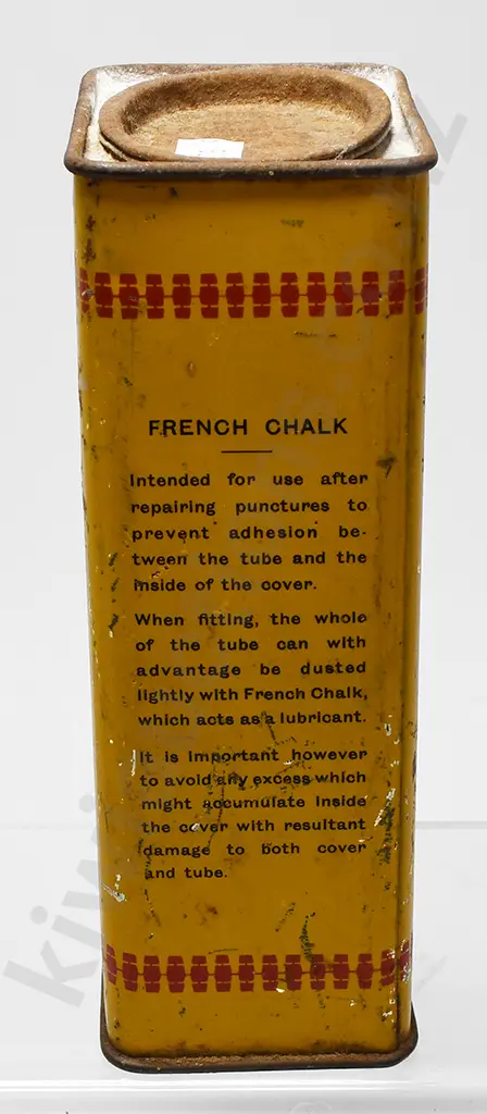 DUNLOP FRENCH CHALK TIN Image 1++