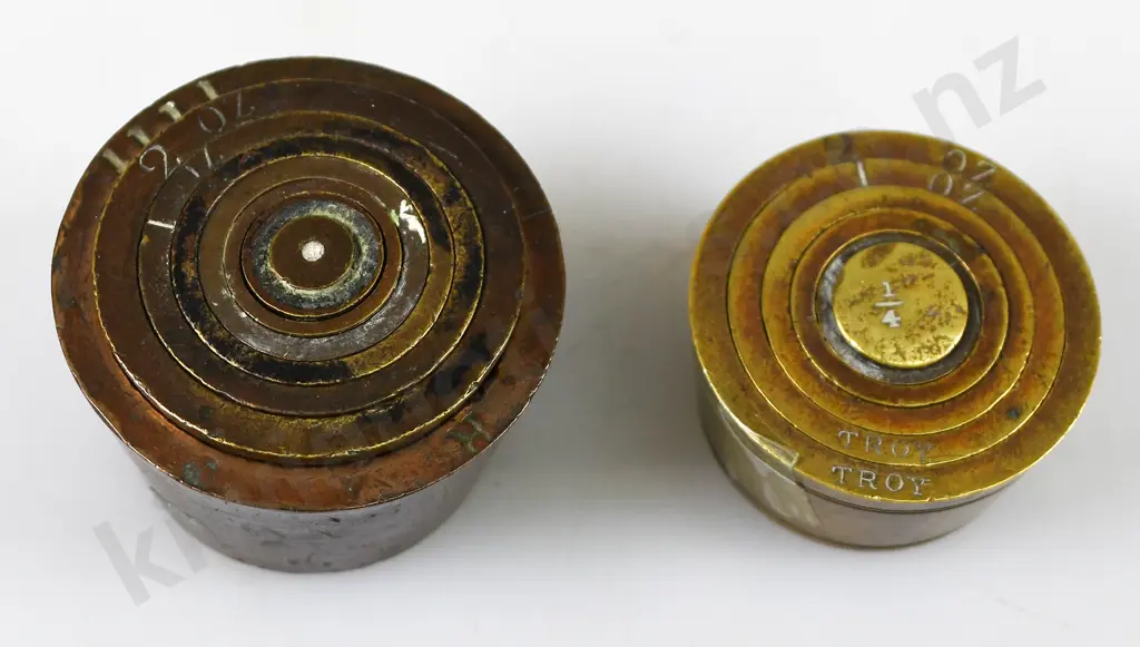 BRASS BUCKET WEIGHTS Image 1++