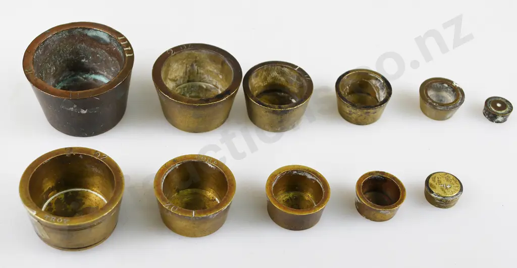 BRASS BUCKET WEIGHTS Image 1++