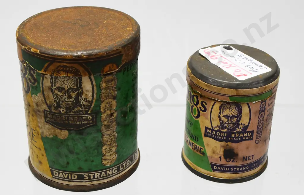 STRANGS INVERECARGILL TUMERIC & SAGE TINS Image 1++